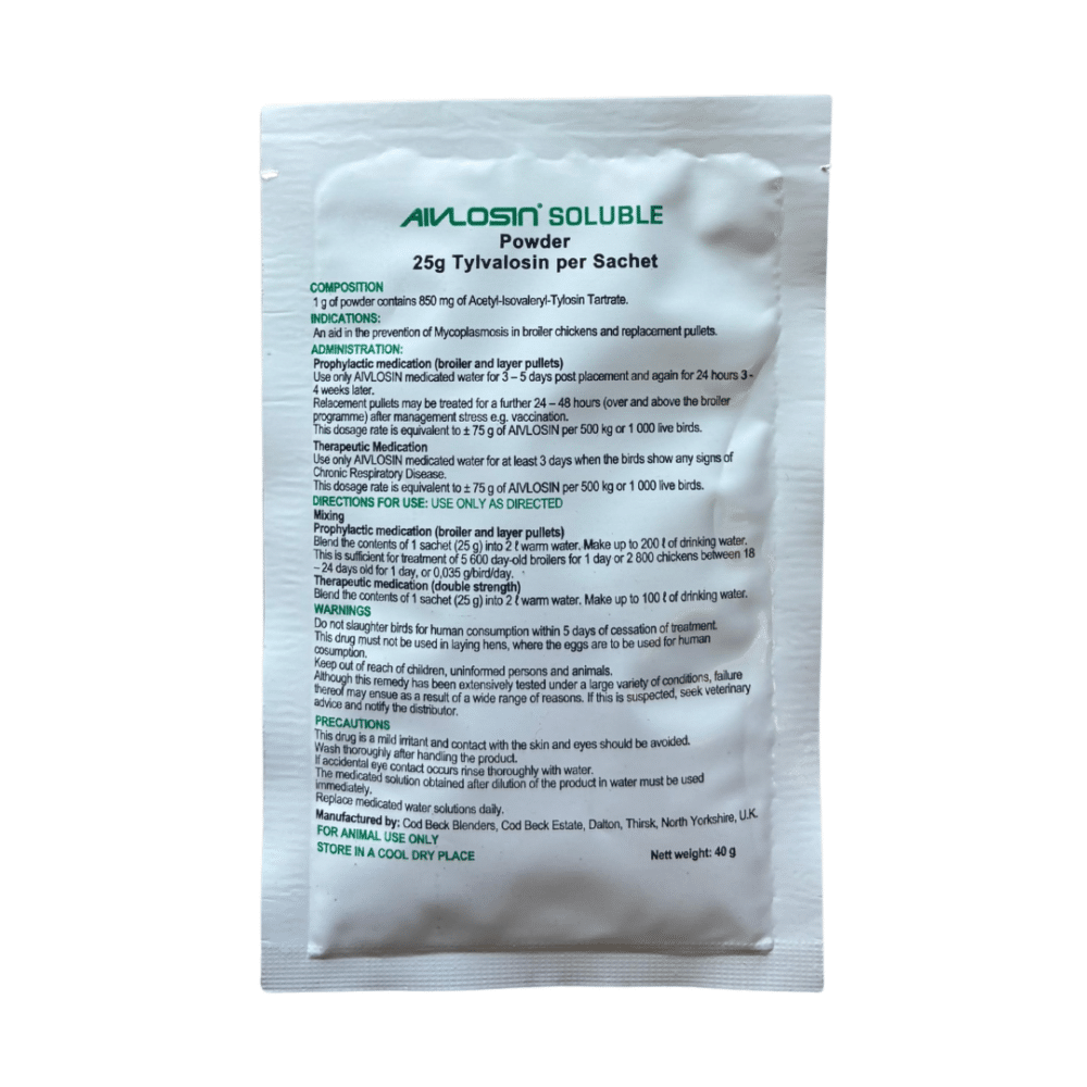 Aivlosin Water Soluble Powder (25g)