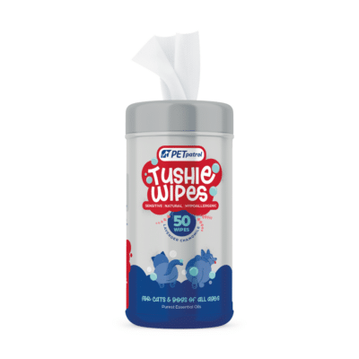 Pet Patrol Tushie Wipes for Dogs & Cats