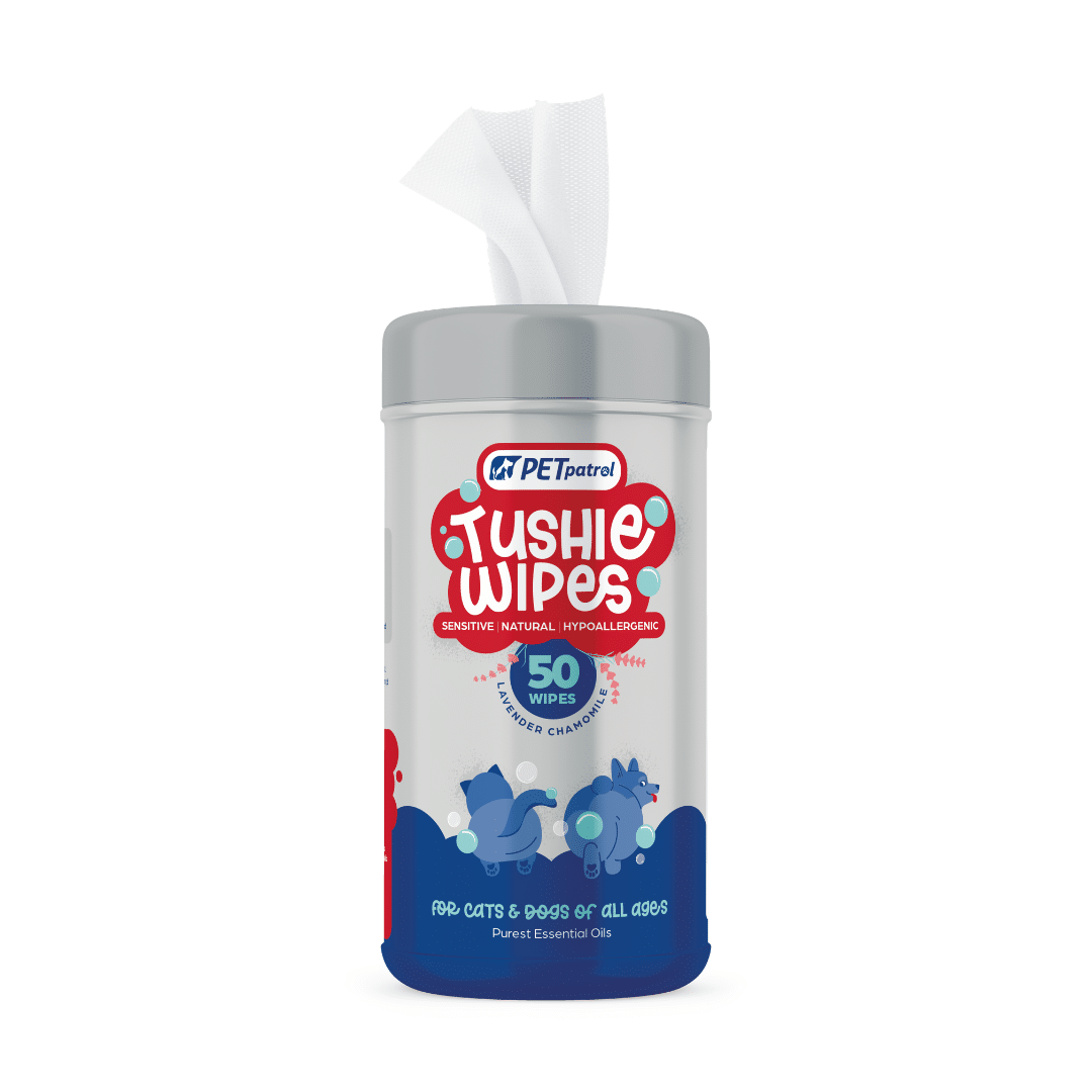 Pet Patrol Tushie Wipes for Dogs & Cats