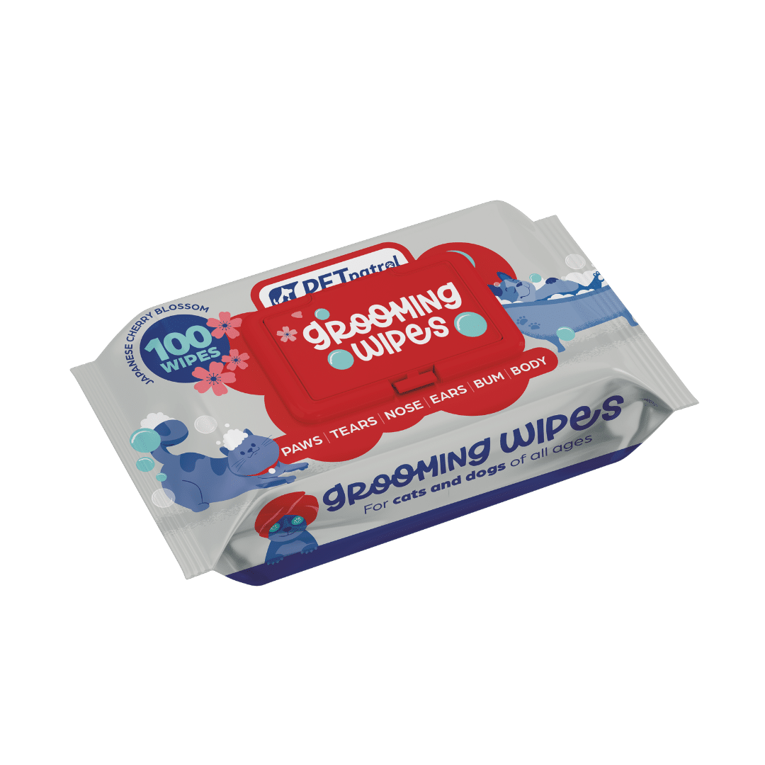 Pet Patrol Grooming Wipes Pouch for Dogs & Cats