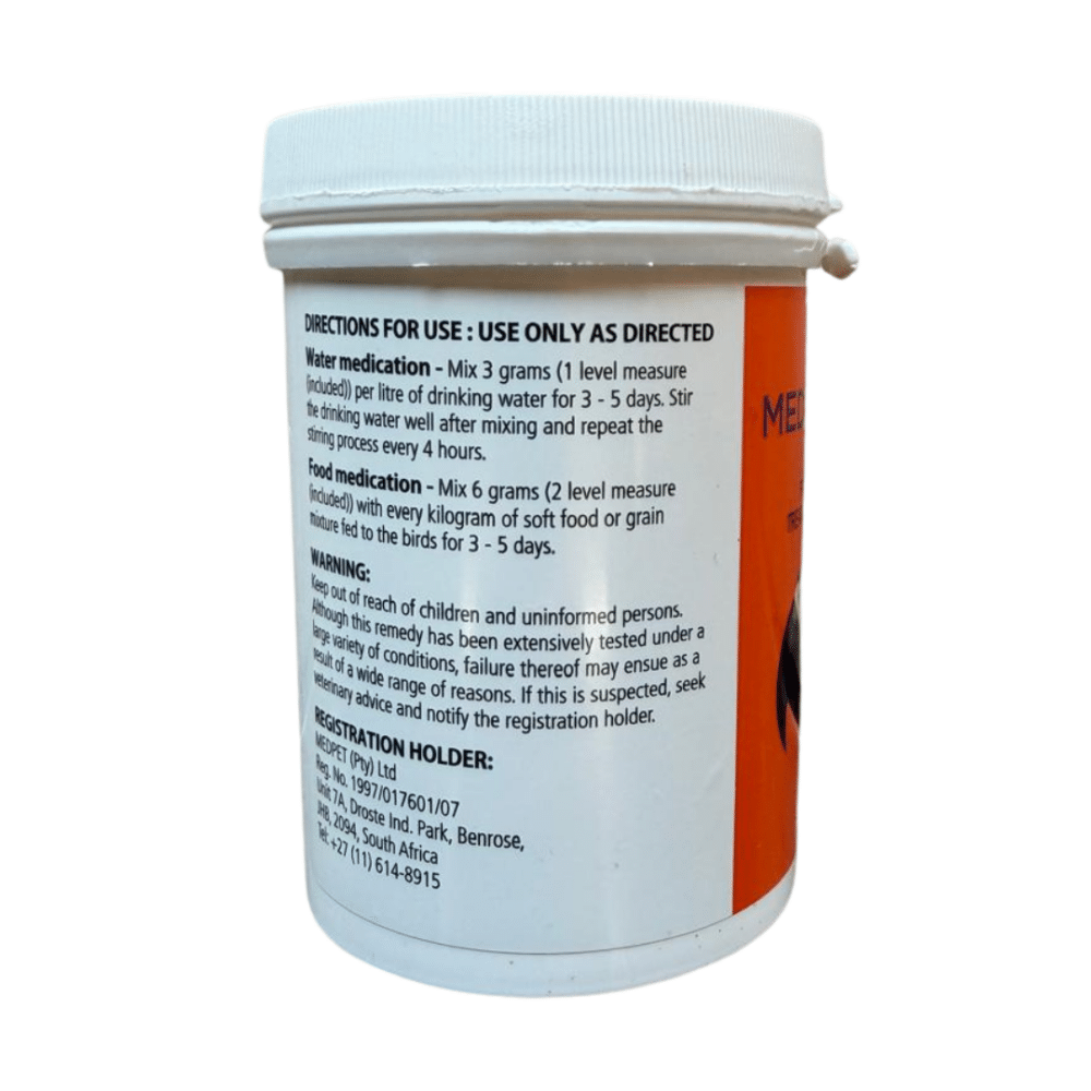 Medivital-Plus | Cage Bird Antibiotic & Vitamin Treatment 100g