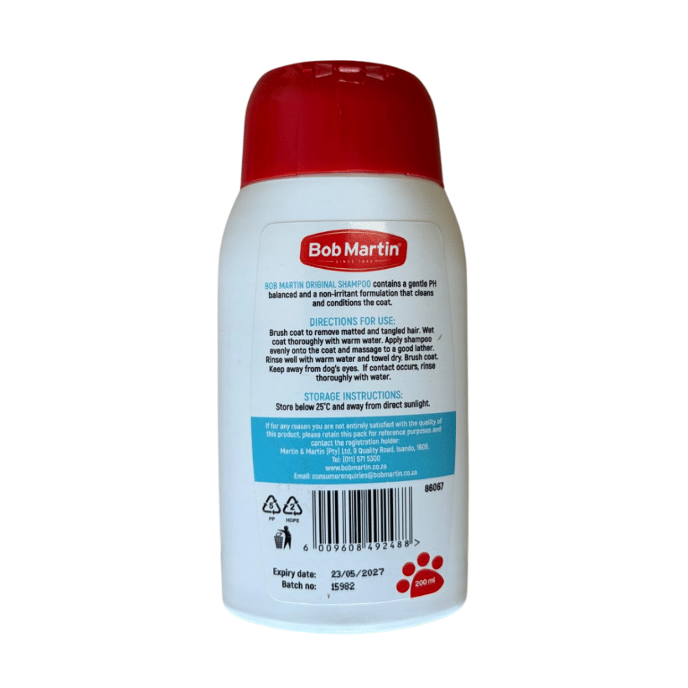 Bob Martin Conditioning Shampoo (200ml)