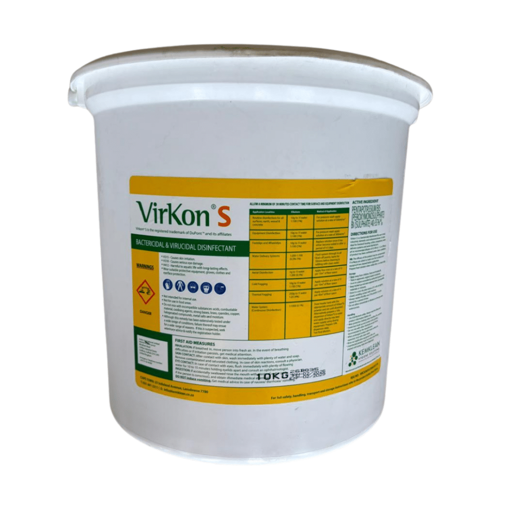 Virkon S Powerful Broad Spectrum Virucidal Disinfectant (10kg)