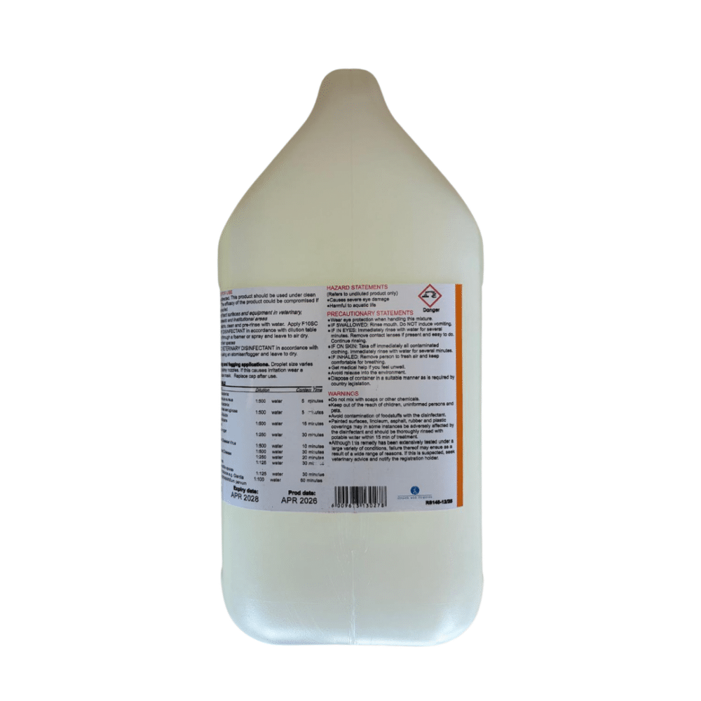 F10 SC Veterinary Disinfectant (5 Litre)