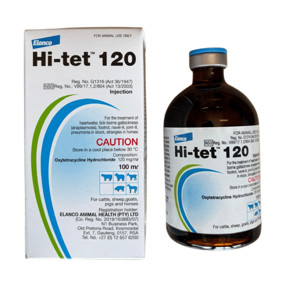 Hi-Tet 120 Injection for Livestock and Horses (100ml)