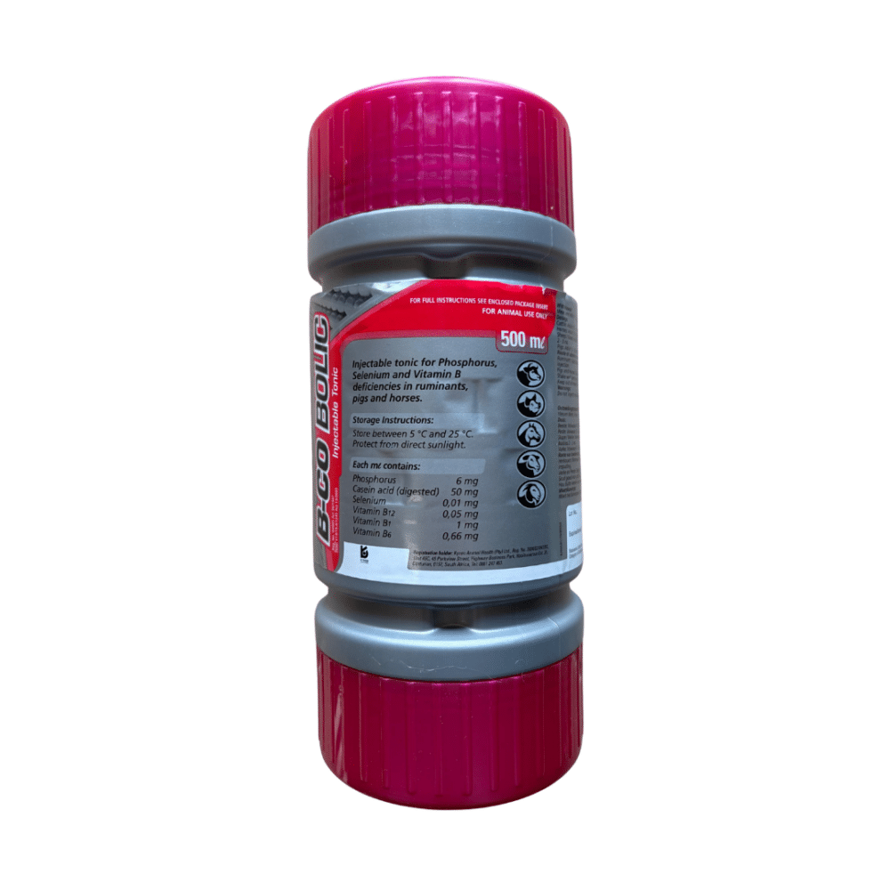B-Co Bolic Injectable Metabolic Tonic for Livestock (500ml)