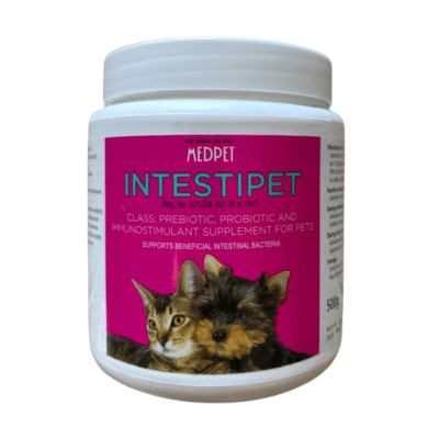 Intestipet 500g for Dogs & Cats | Prebiotic & Probiotic Supplement