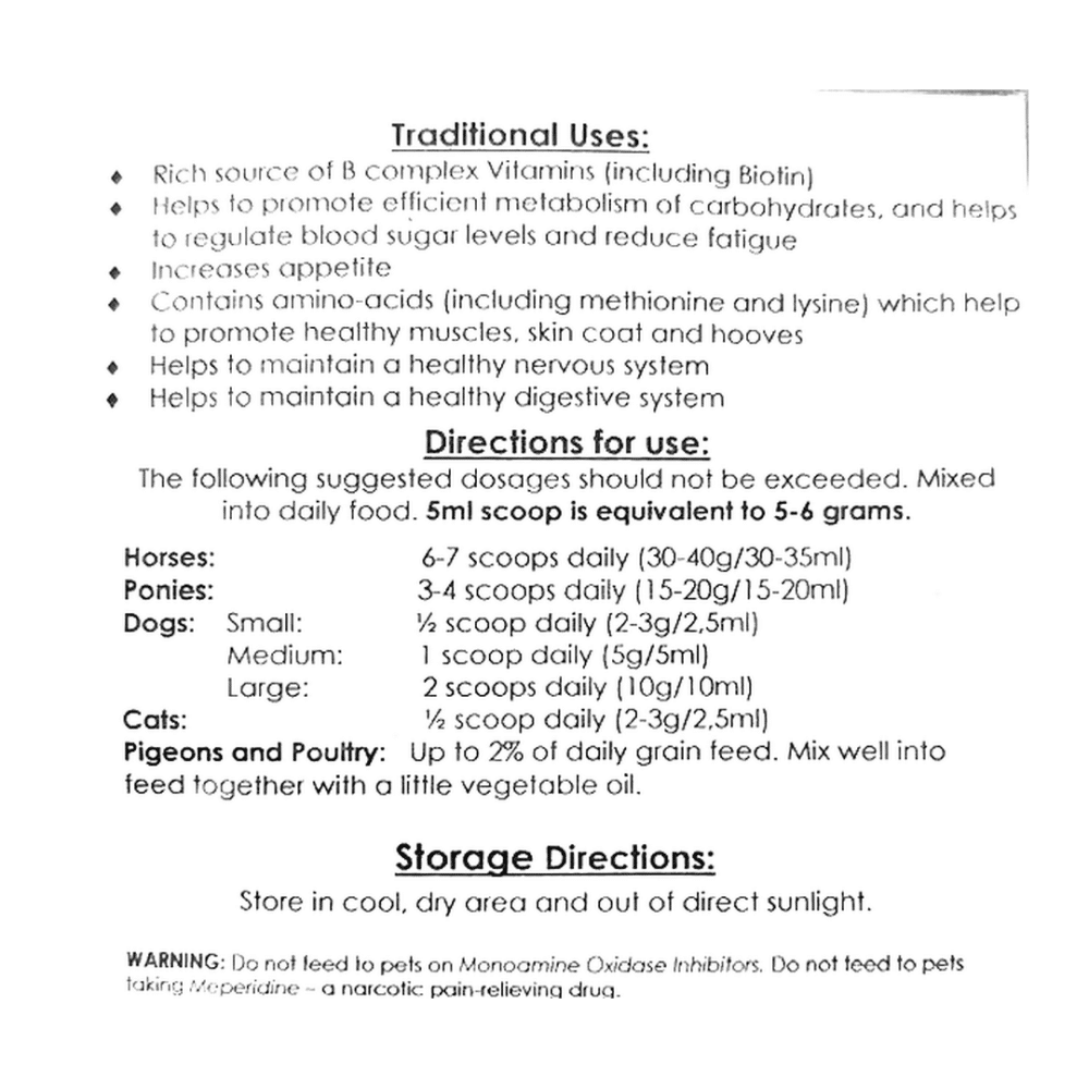 Honeyvale Brewers Yeast (1kg)