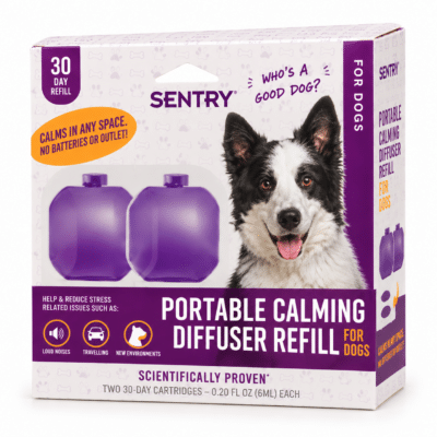 Sentry Portable Calming Diffuser Refill for Dogs (2 Refills)